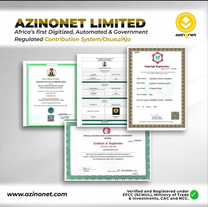 Join Azinonet Now